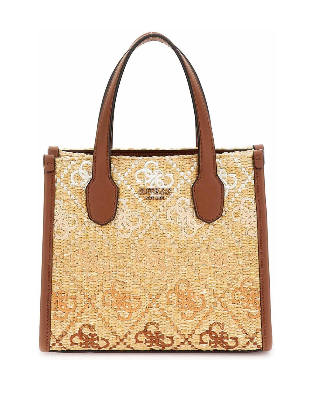 GUESS Borsa a Mano logato Donna - Cuoio modello HWSW8665770