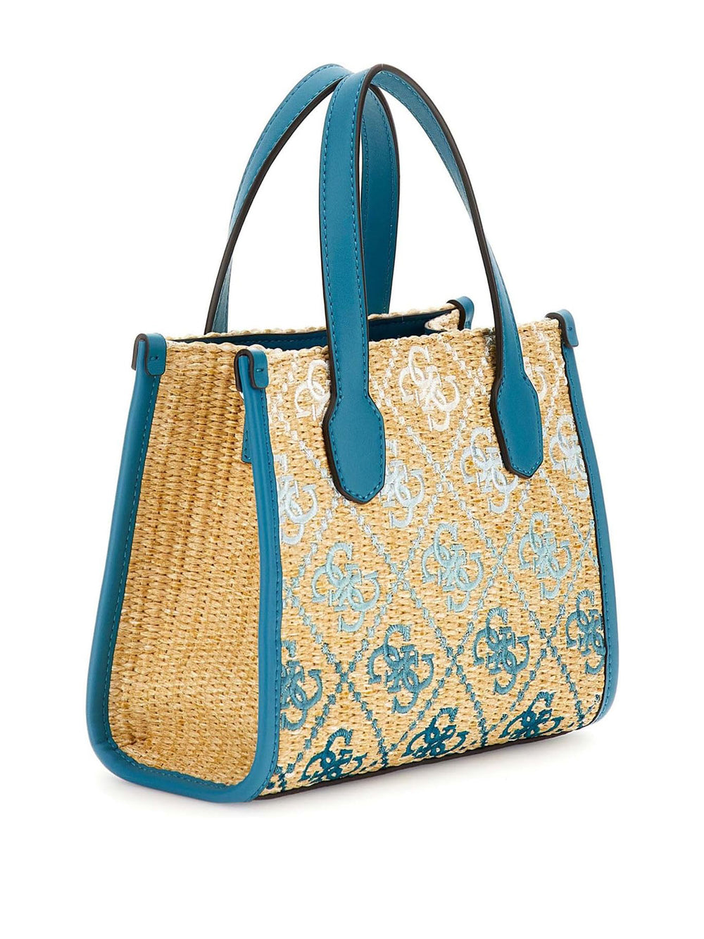GUESS Borsa a Mano logato Donna - Teal Logo modello HWSW8665770