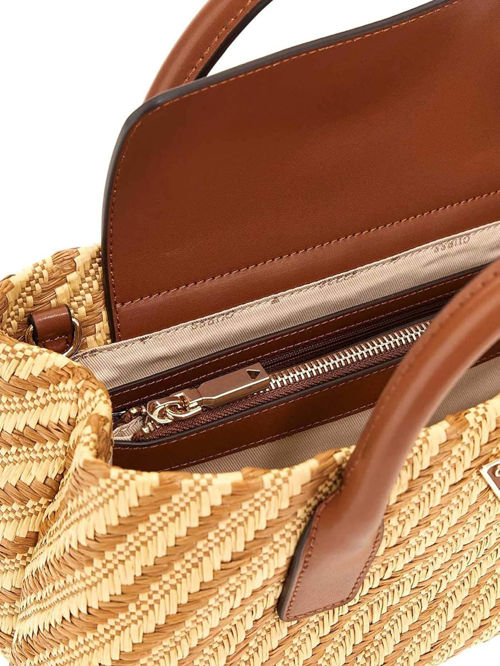 GUESS Borsa a Mano Donna - Natural/Cognac modello HWWG9210050