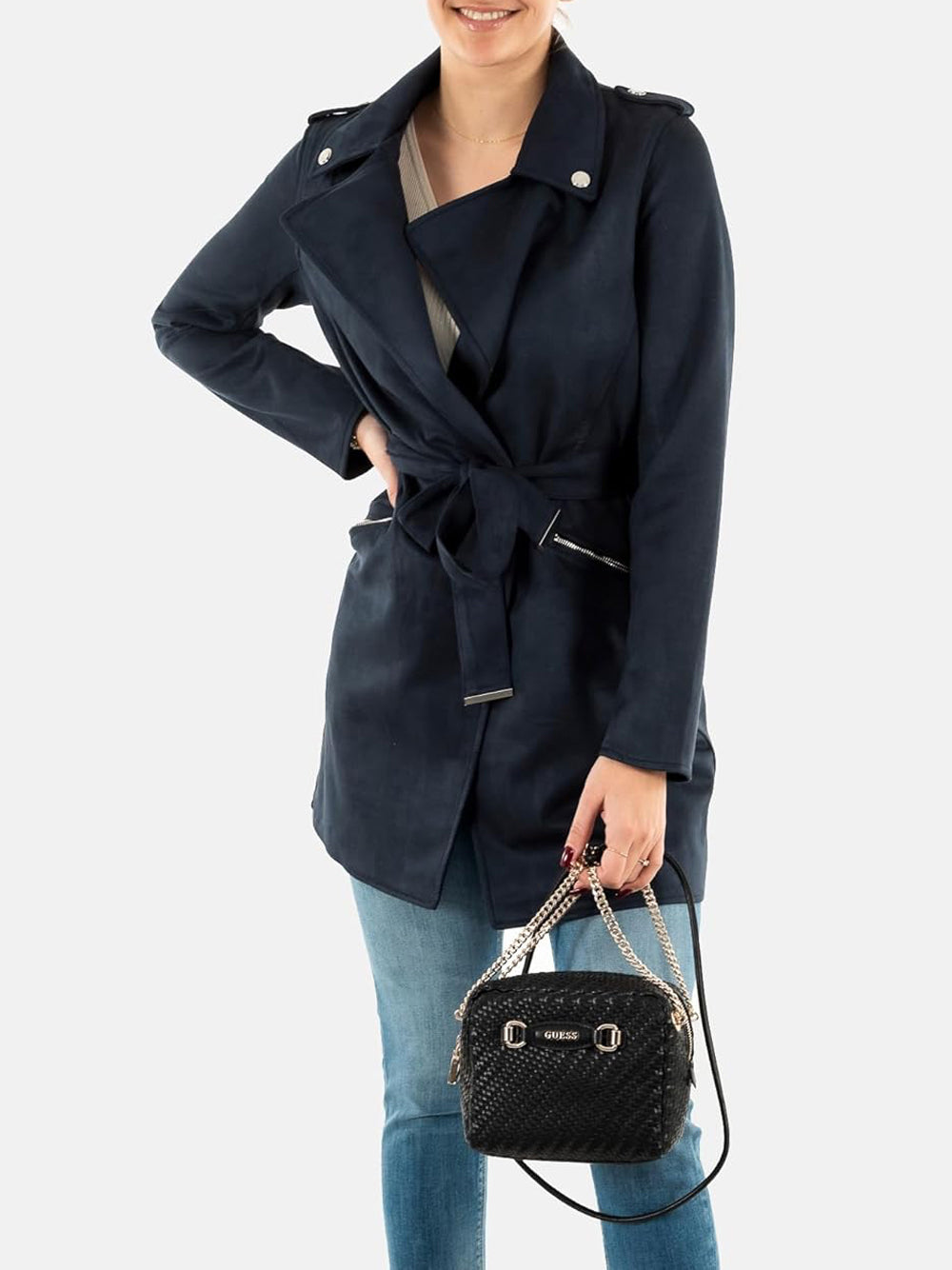 GUESS Borsa a Tracolla Donna - Nero modello HWWG9530140