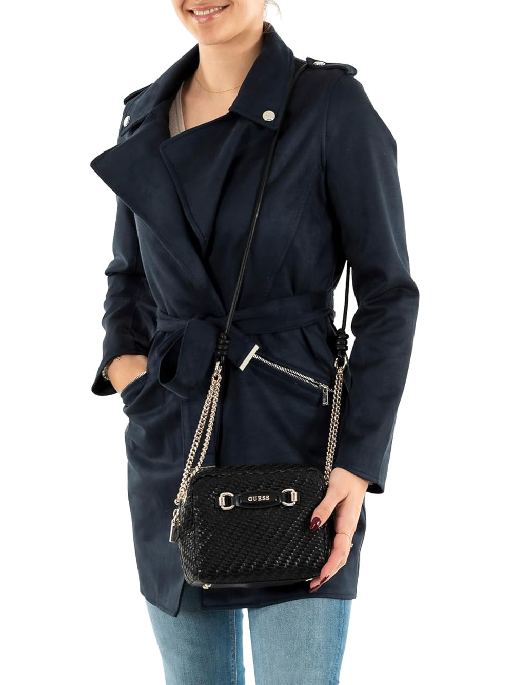 GUESS Borsa a Tracolla Donna - Nero modello HWWG9530140