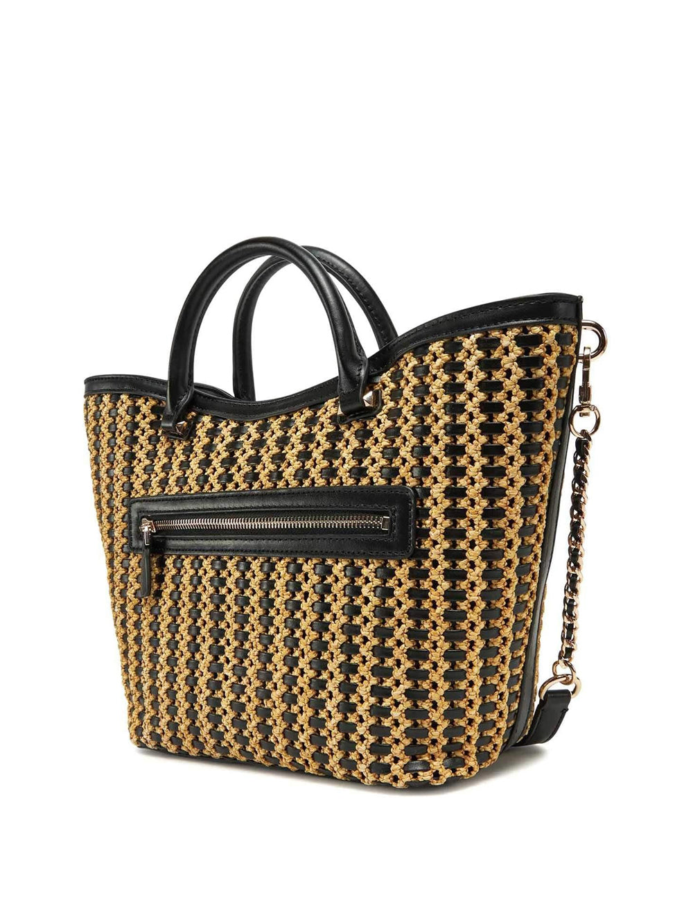 GUESS Borsa a Spalla Donna - Natural/Black modello HWWG9647220
