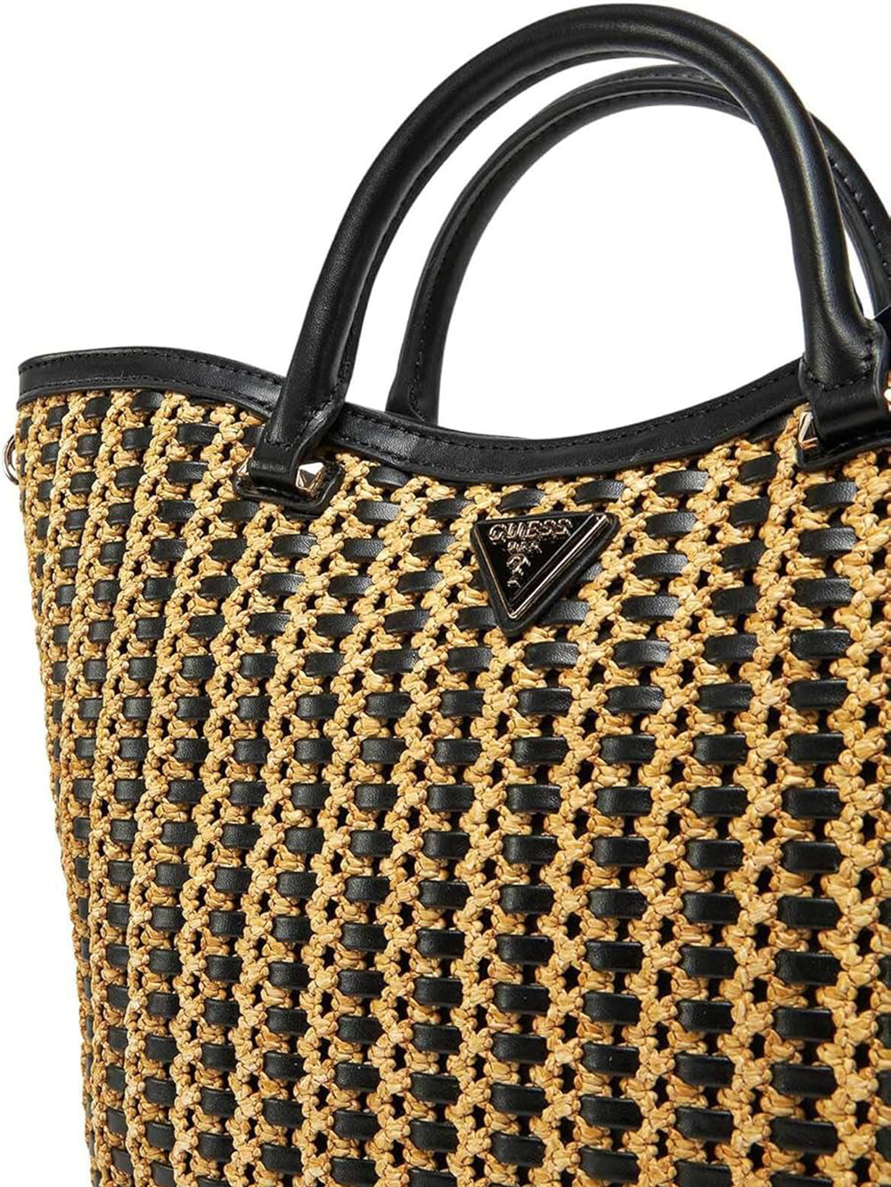 GUESS Borsa a Spalla Donna - Natural/Black modello HWWG9647220