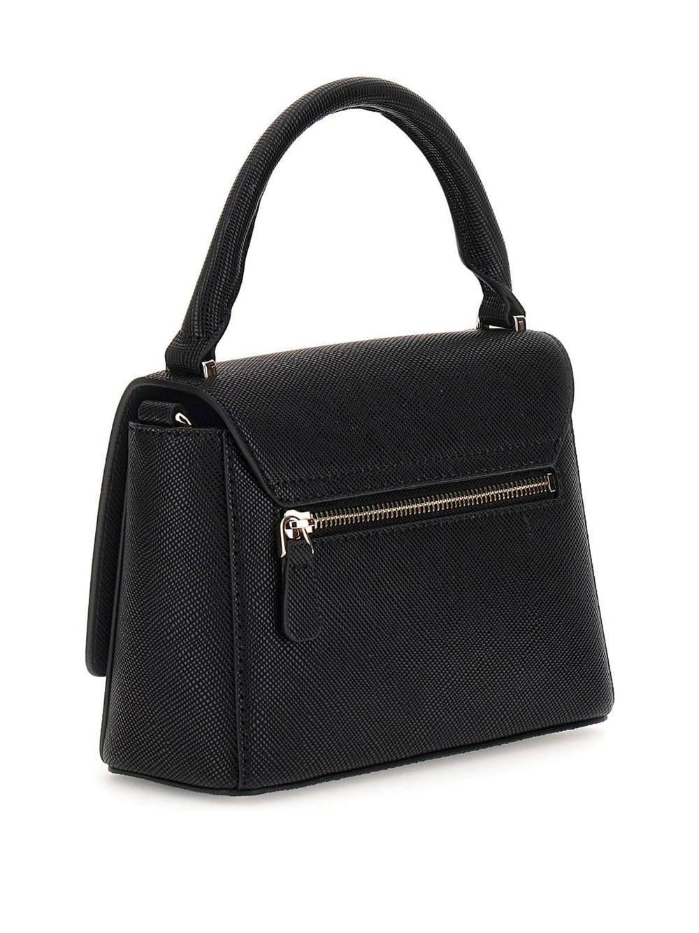 GUESS Borsa a Mano Saffiano Donna - Nero modello HWZG9643200