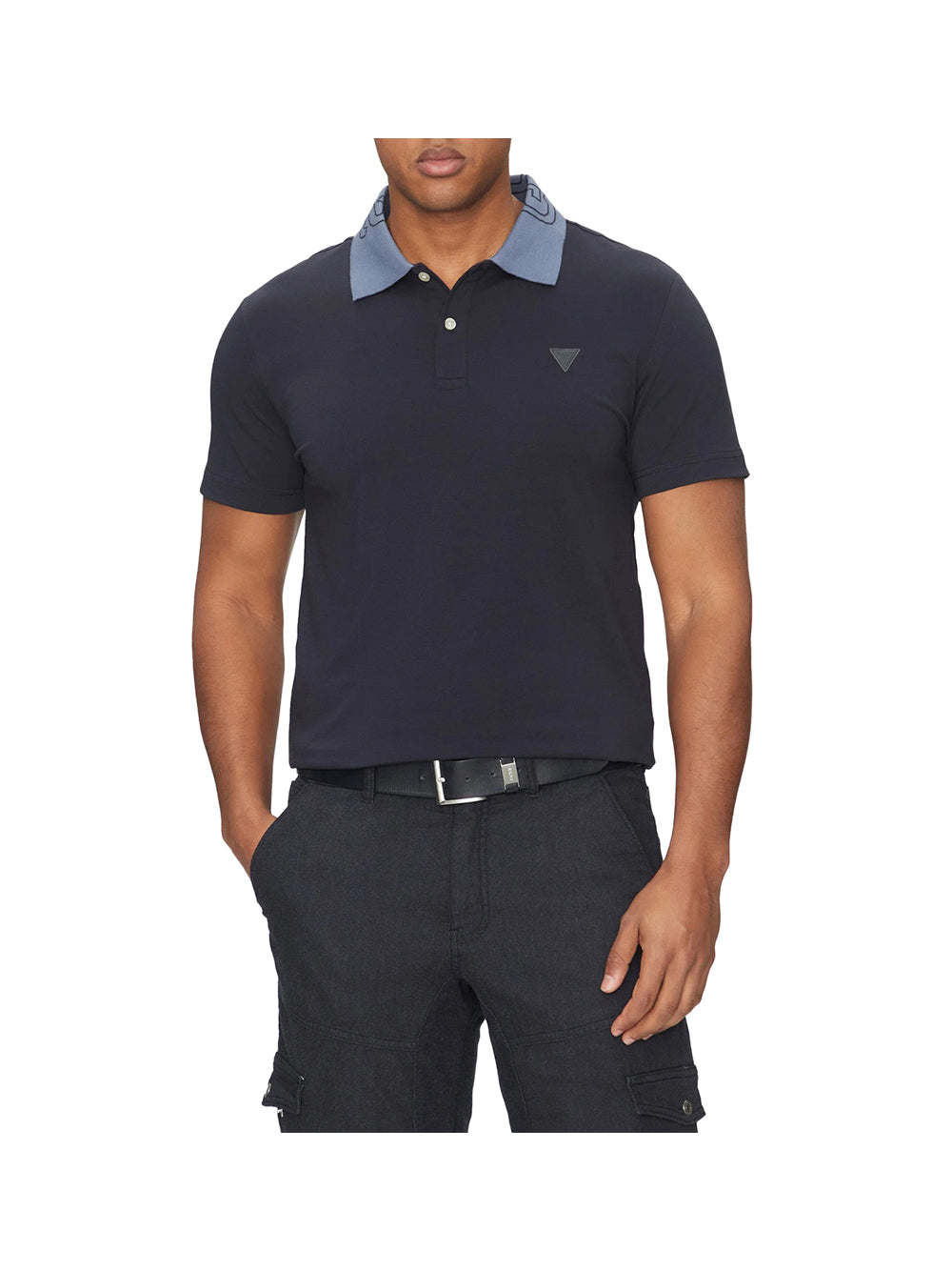 GUESS Polo Uomo - Blu modello M5GP66J1314