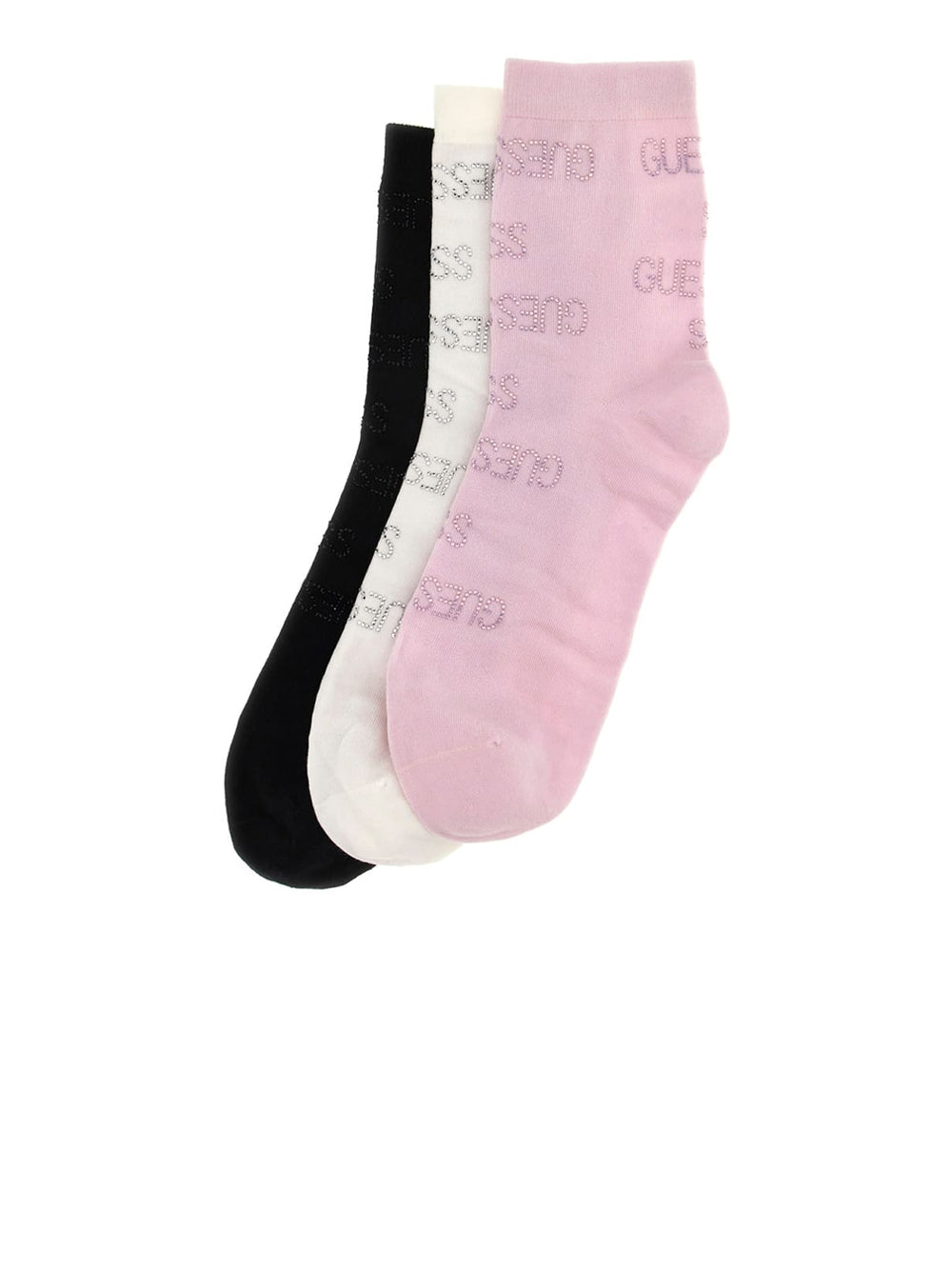 GUESS Calze Donna - White Pink Black Rhi modello O5RG09KBZU0