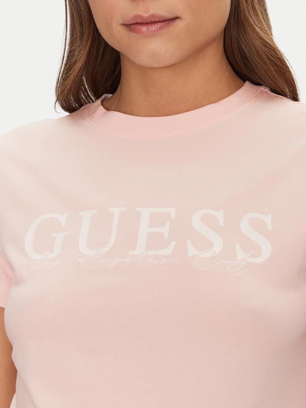 GUESS T-shirt Donna - Rosa modello V5GI15J1314