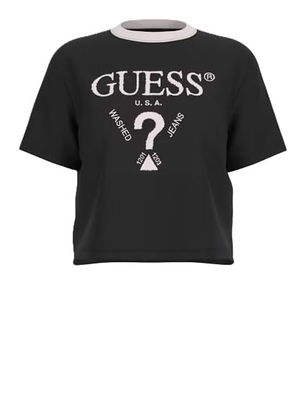 GUESS T-shirt Donna - Nero modello V5GI18I3Z14