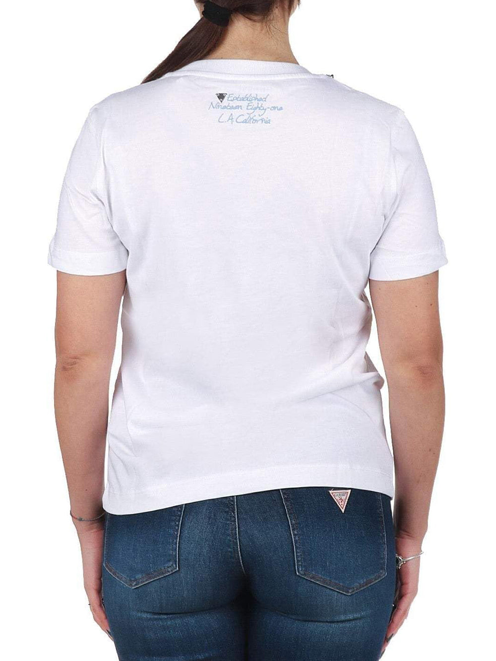 GUESS T-shirt Donna - Bianco modello W5GI03I3Z14