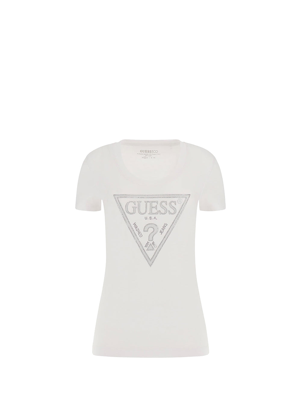 GUESS T-shirt Donna - Bianco modello W5RI11J1314