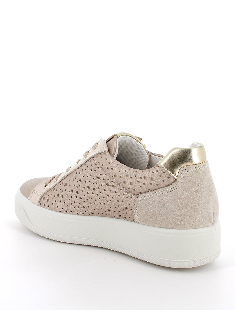 IGI&CO Sneakers con zeppa Donna - Beige modello 7656411