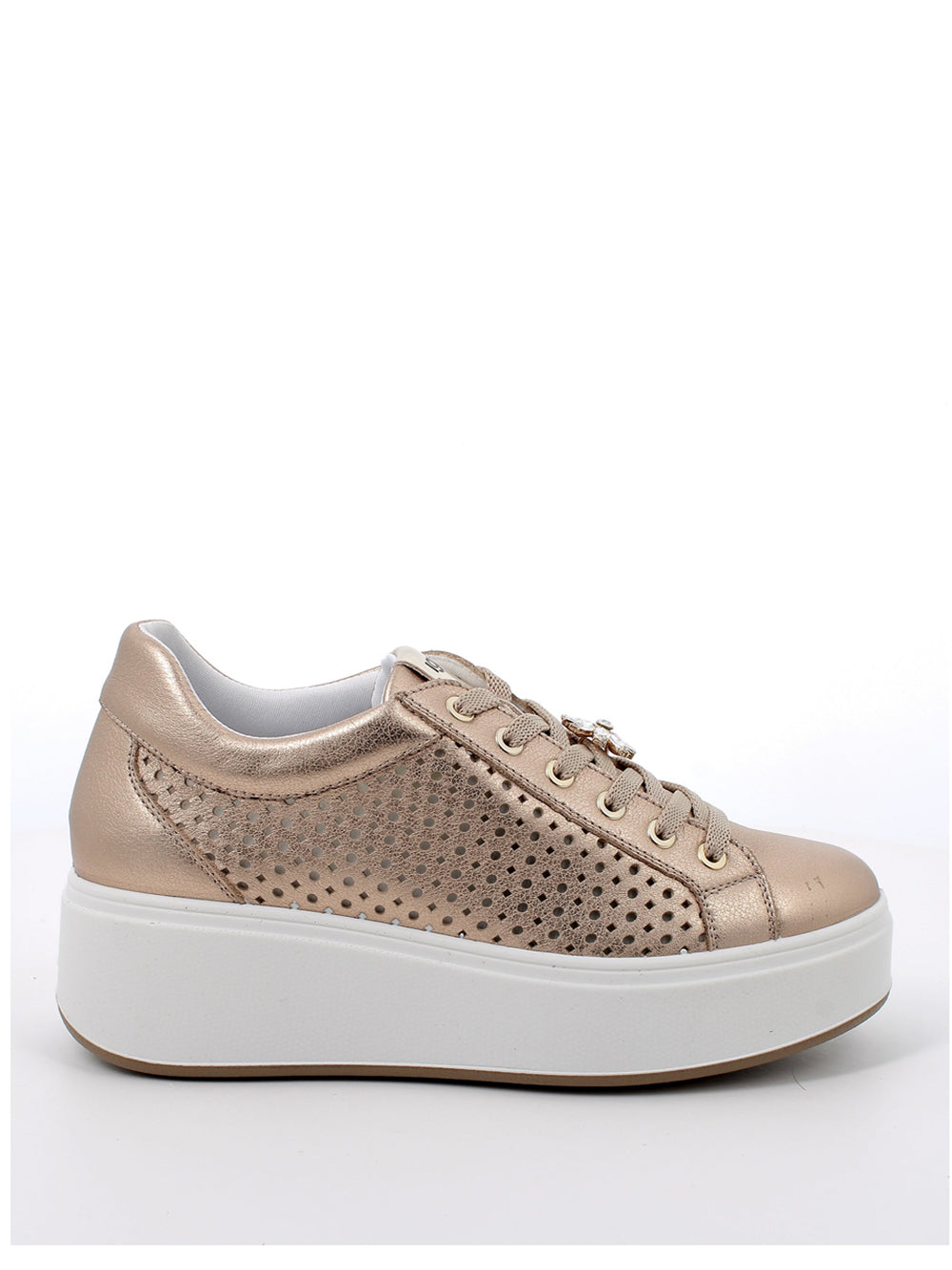 IGI&CO Sneakers con zeppa Donna - Beige modello 7657200