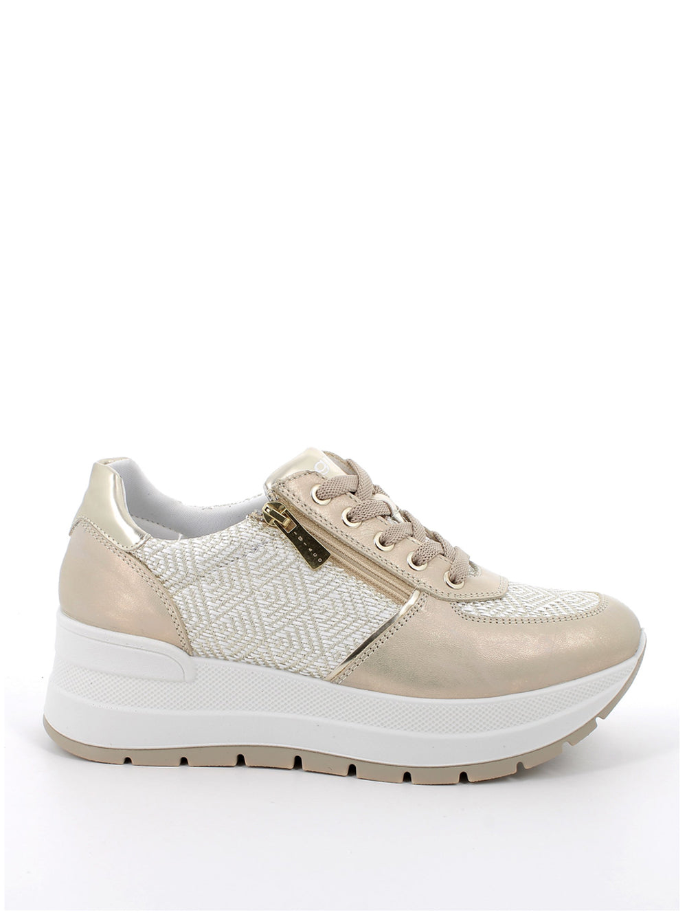 IGI&CO Sneakers con zeppa Donna - Avorio modello 7661311