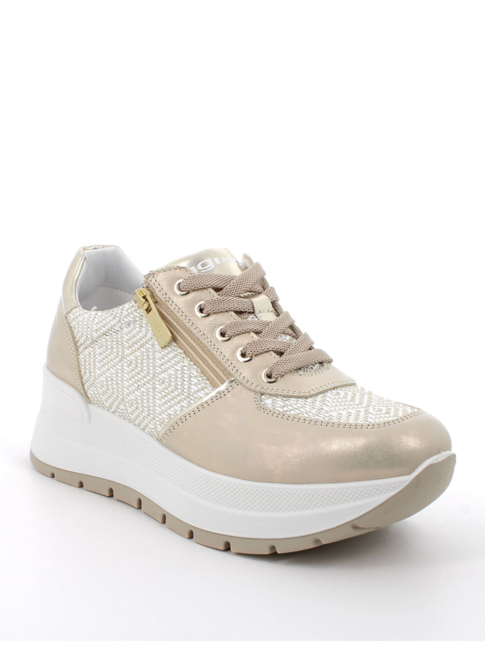 IGI&CO Sneakers con zeppa Donna - Avorio modello 7661311