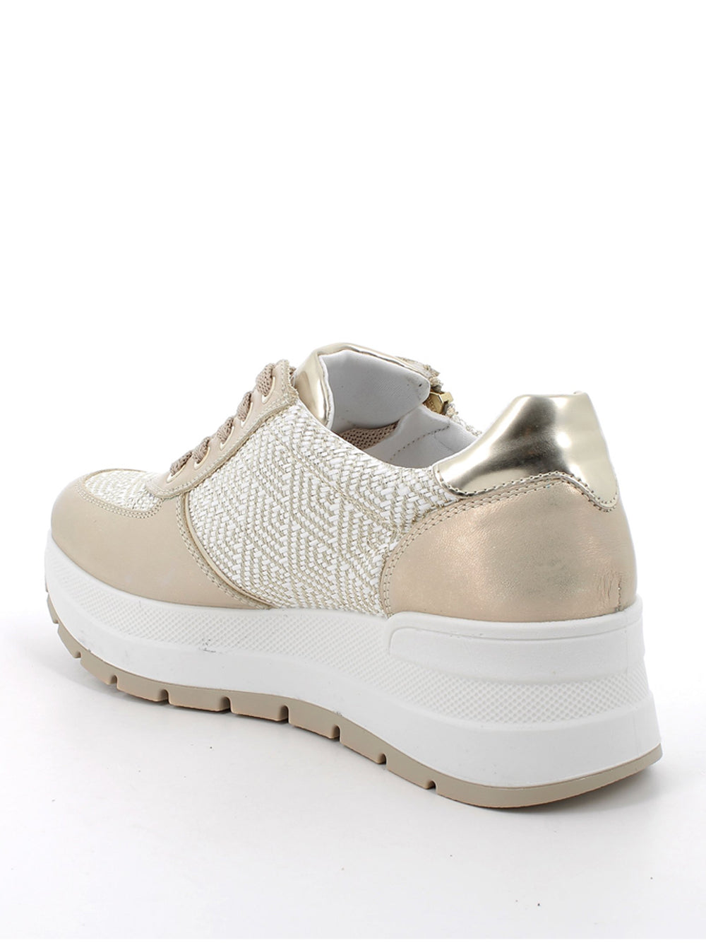 IGI&CO Sneakers con zeppa Donna - Avorio modello 7661311