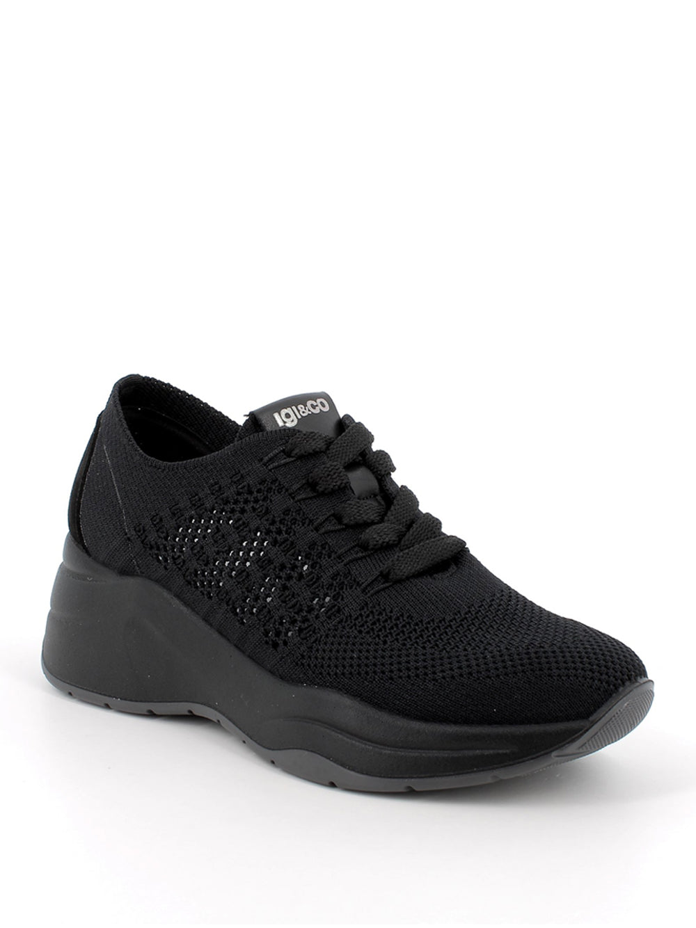 IGI&CO Sneakers con zeppa Donna - Nero modello 7662600