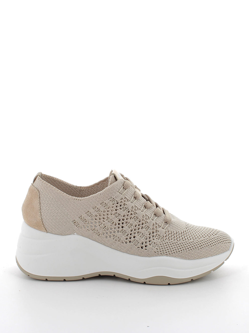 IGI&CO Sneakers con zeppa Donna - Crema modello 7662622