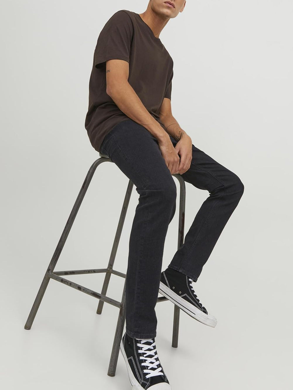 JACK&JONES Jeans Uomo - Nero modello 12246949