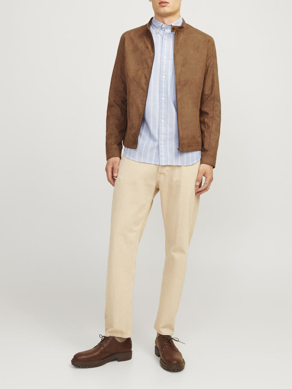 JACK&JONES Giubbino Uomo - Cuoio modello 12261197
