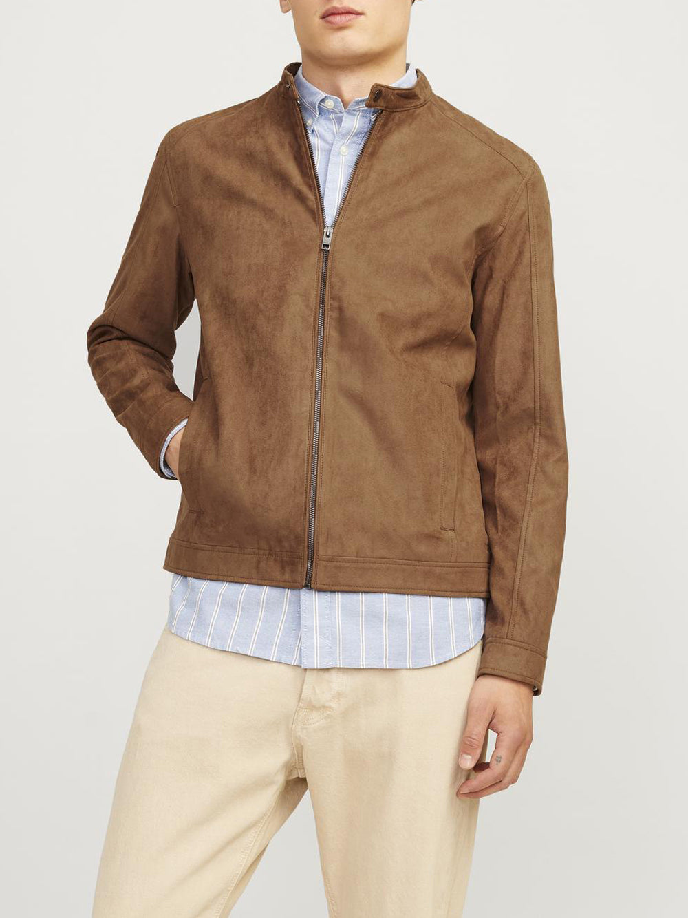 JACK&JONES Giubbino Uomo - Cuoio modello 12261197