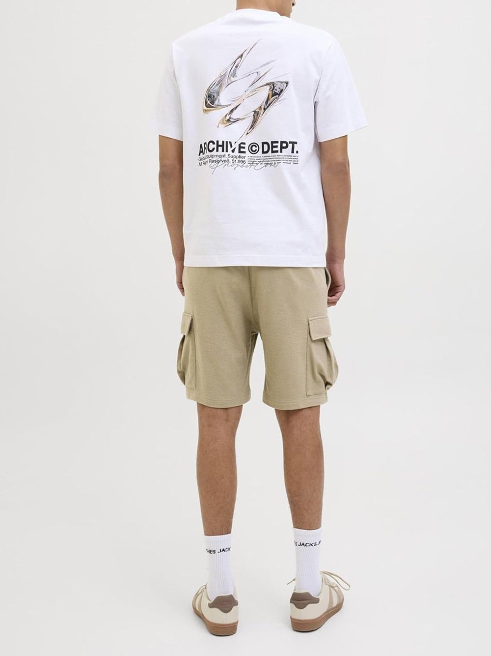 JACK&JONES Shorts Cargo Uomo - Beige modello 12268777