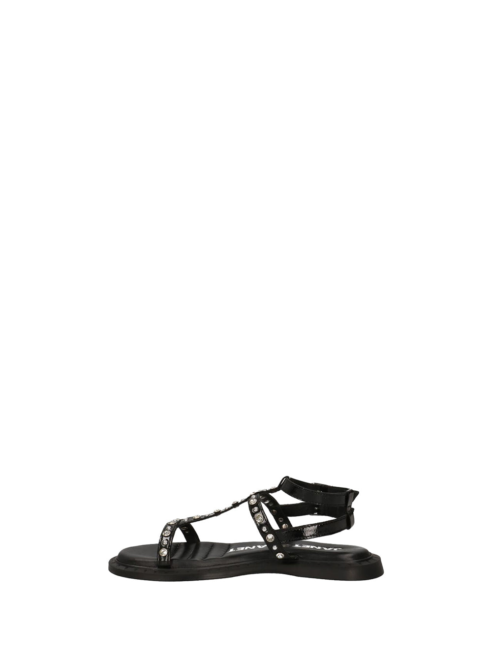 JANET&JANET Sandali con borchie Donna - Nero modello 142