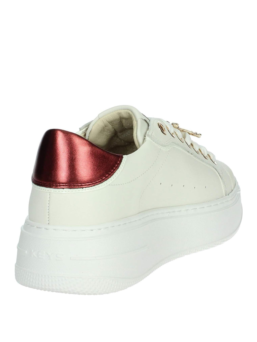KEYS Sneakers platform Donna - Bianco modello K-10521