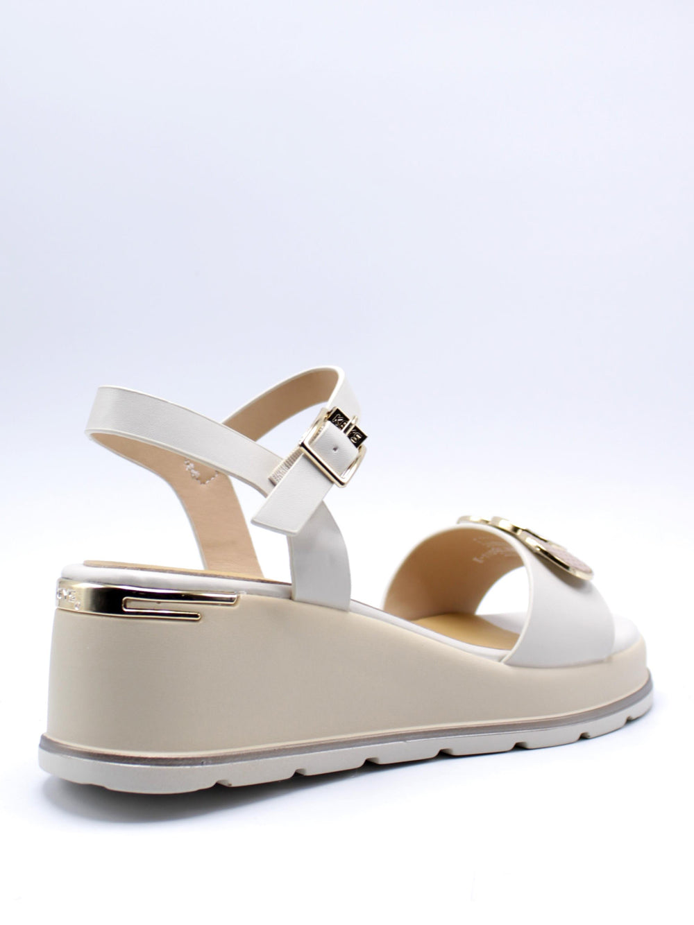 KEYS Sandali con zeppa Donna - Beige modello K-11001