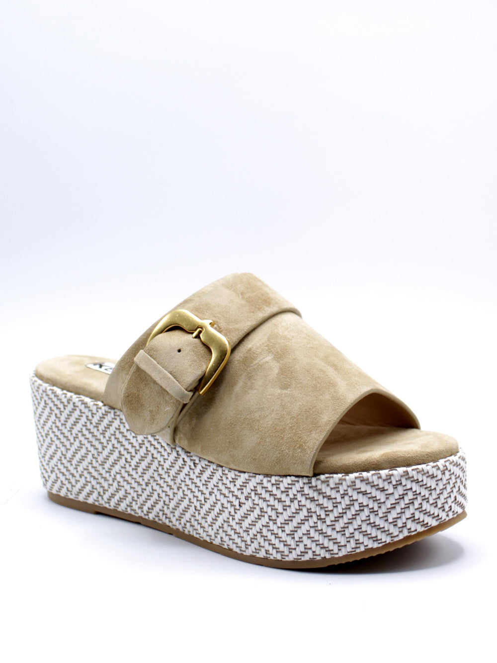 KEYS Sandali con zeppa Donna - Beige modello K-11083