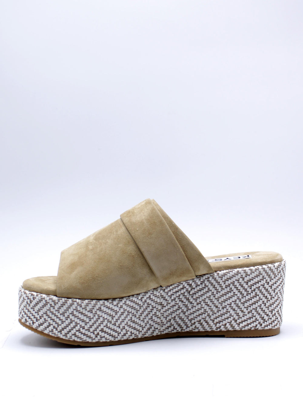 KEYS Sandali con zeppa Donna - Beige modello K-11083