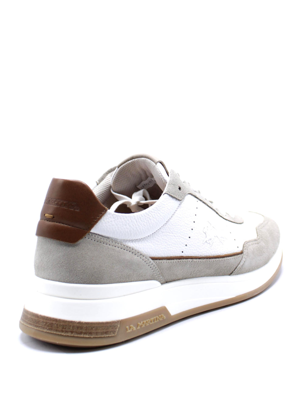 LA MARTINA Sneakers plantare estraibile Uomo - Beige modello LFM251030