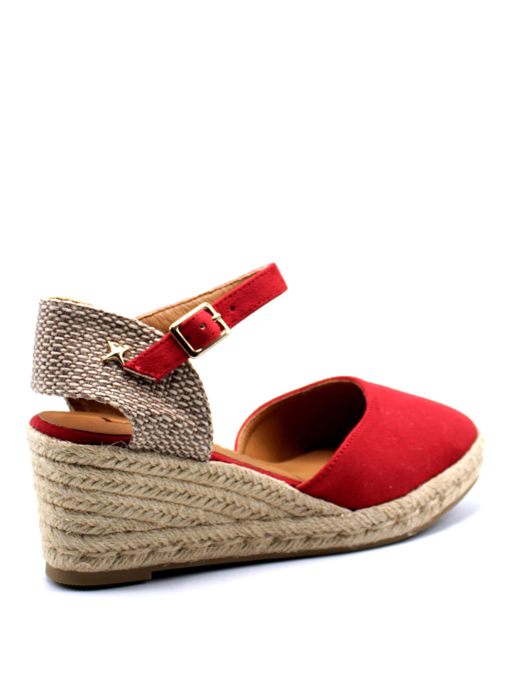 LE JADE Sandali con zeppa Donna - Rosso modello 3709