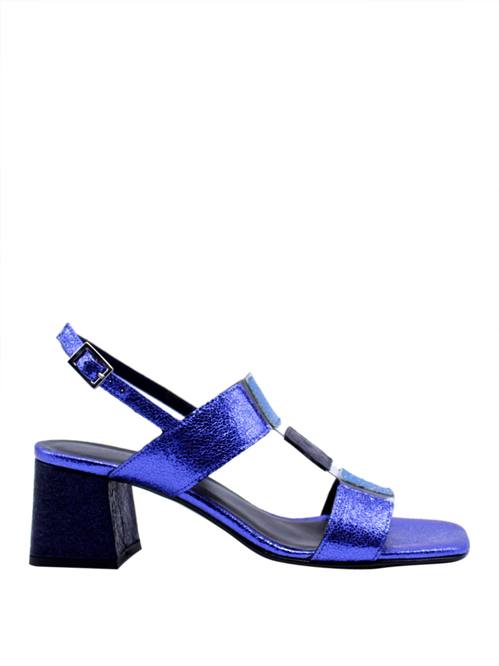 LINEA UNO Sandali con tacco Donna - Blu modello B318