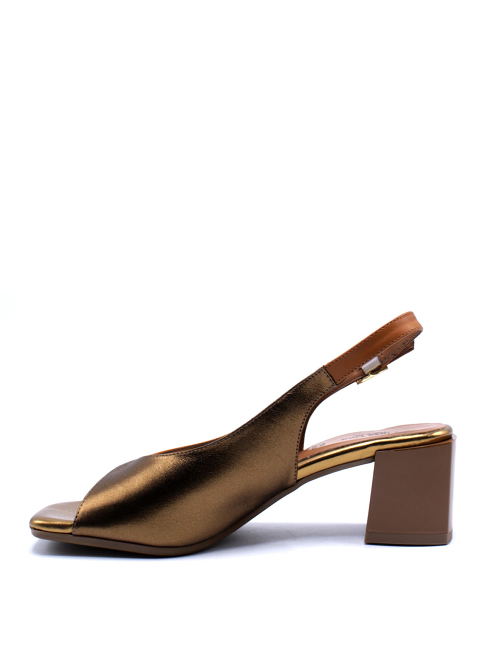 LINEA UNO Sandali sling back Donna - Marrone modello F2297