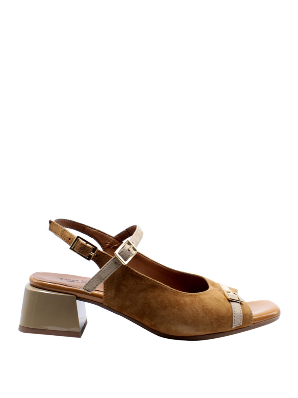 LINEA UNO Sandali sling back Donna - Cuoio modello K500