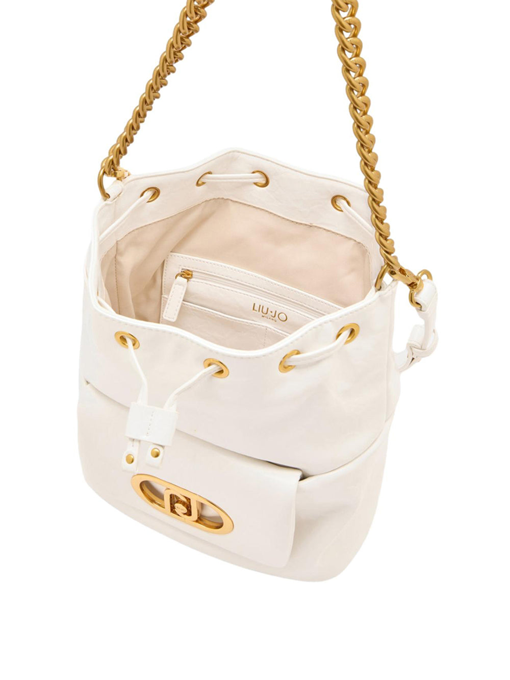 LIU.JO Borsa a Secchiello Donna - Bianco modello AA5142E0886