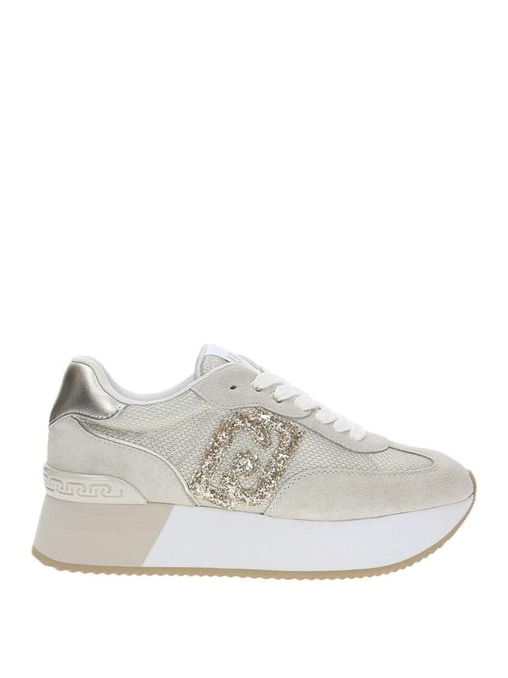 LIU.JO Sneakers platform Donna - Oro modello BA5035PX618S3666