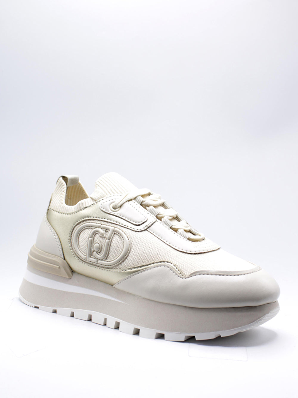 LIU.JO Sneakers platform Donna - Bianco modello BA5077PX622S3672