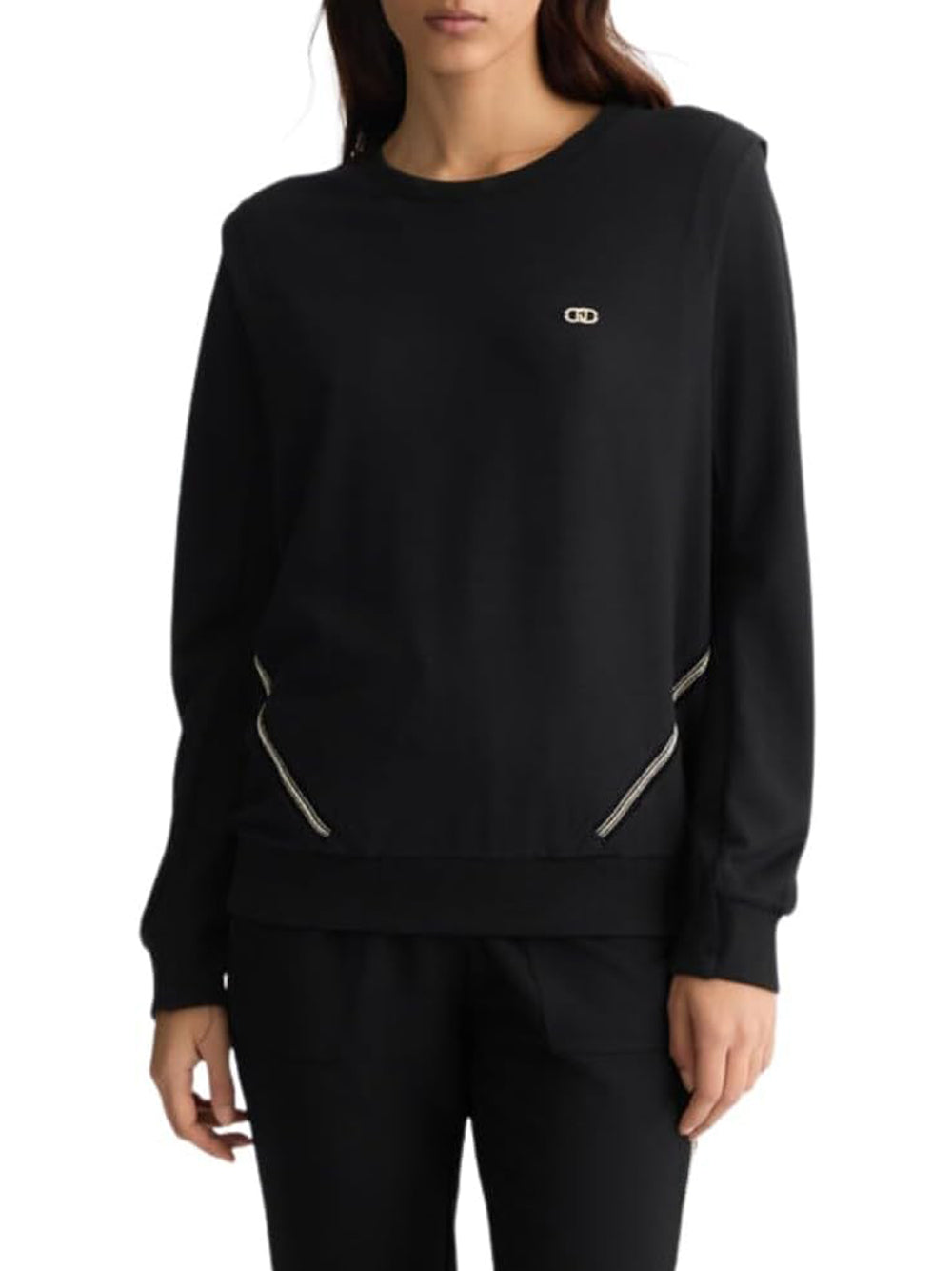 LIU.JO Felpa Donna - Nero modello TA5039JS182