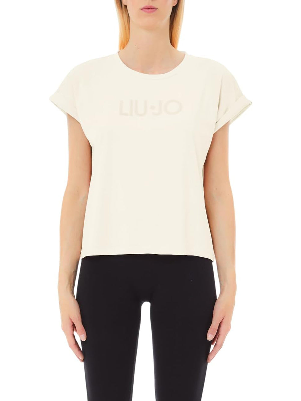 LIU.JO T-shirt Donna - Bianco modello TA5181JS003