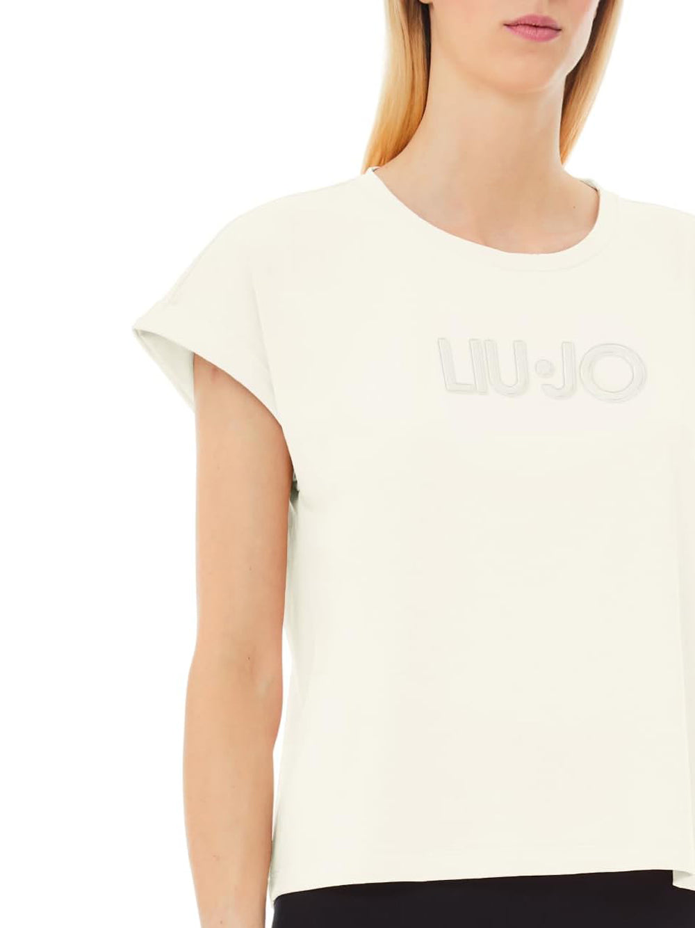 LIU.JO T-shirt Donna - Bianco modello TA5181JS003