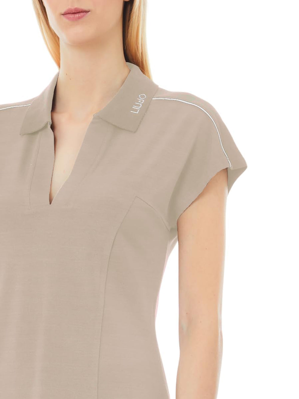 LIU.JO T-shirt Donna - Beige modello TA5183J4883