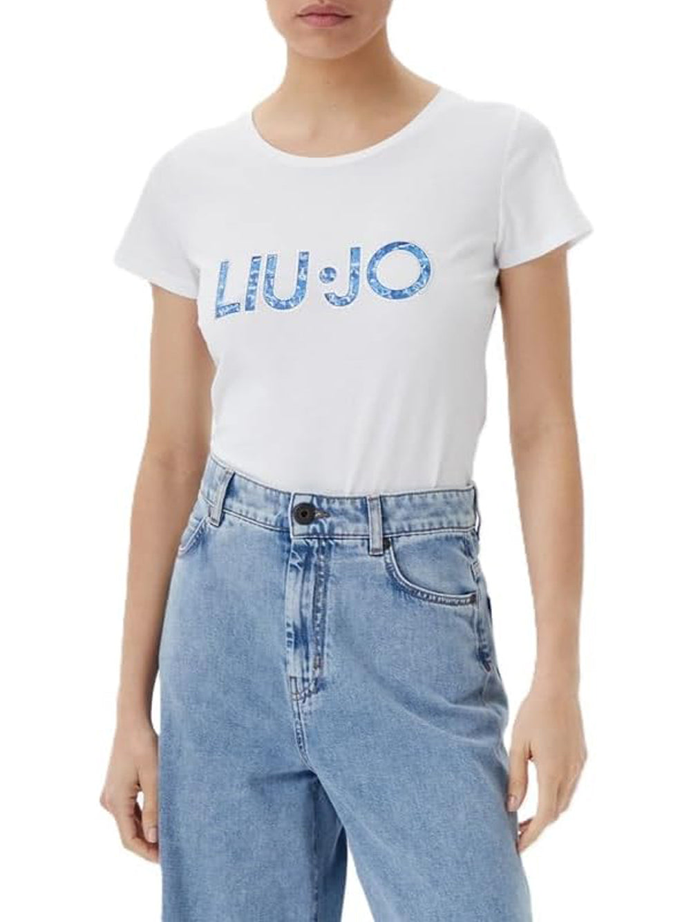 LIU.JO T-shirt Donna - Bianco modello VA5154JS003