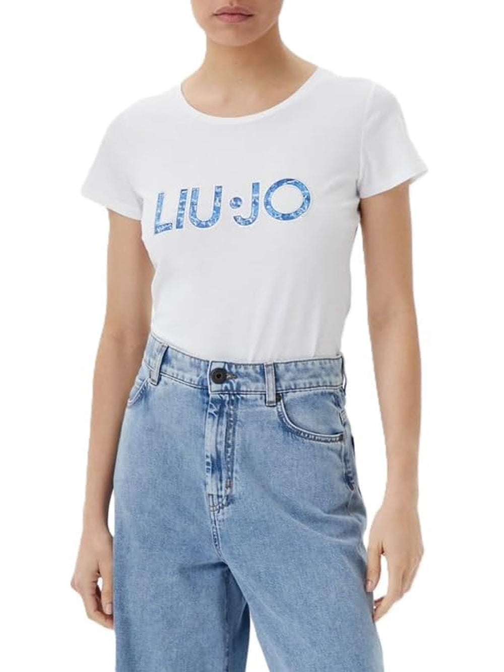 LIU.JO T-shirt Donna - Bianco modello VA5154JS003