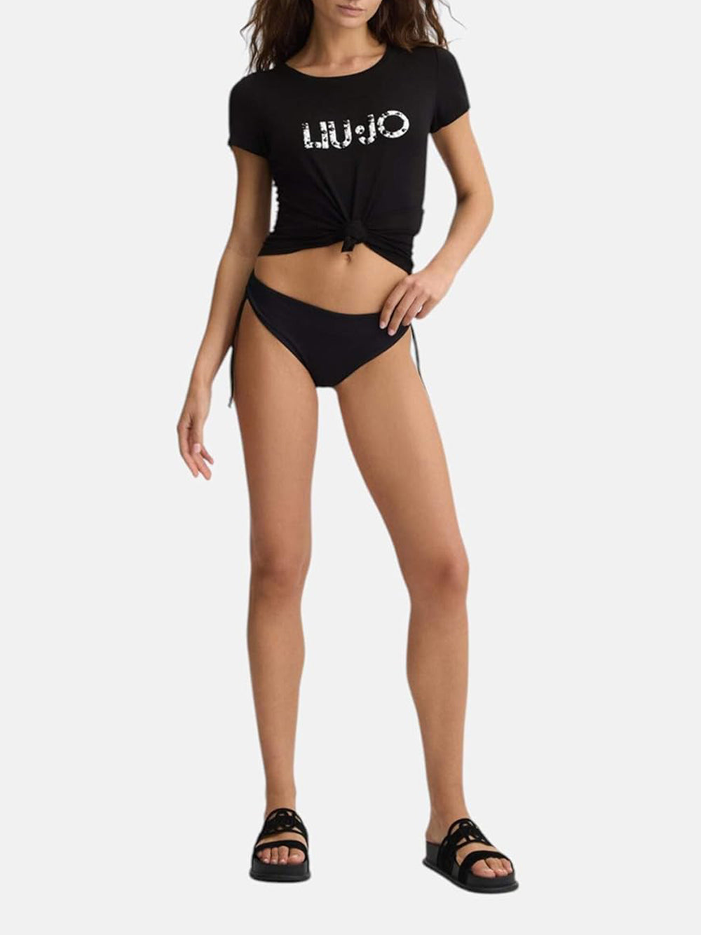 LIU.JO T-shirt Donna - Nero modello VA5156JS360