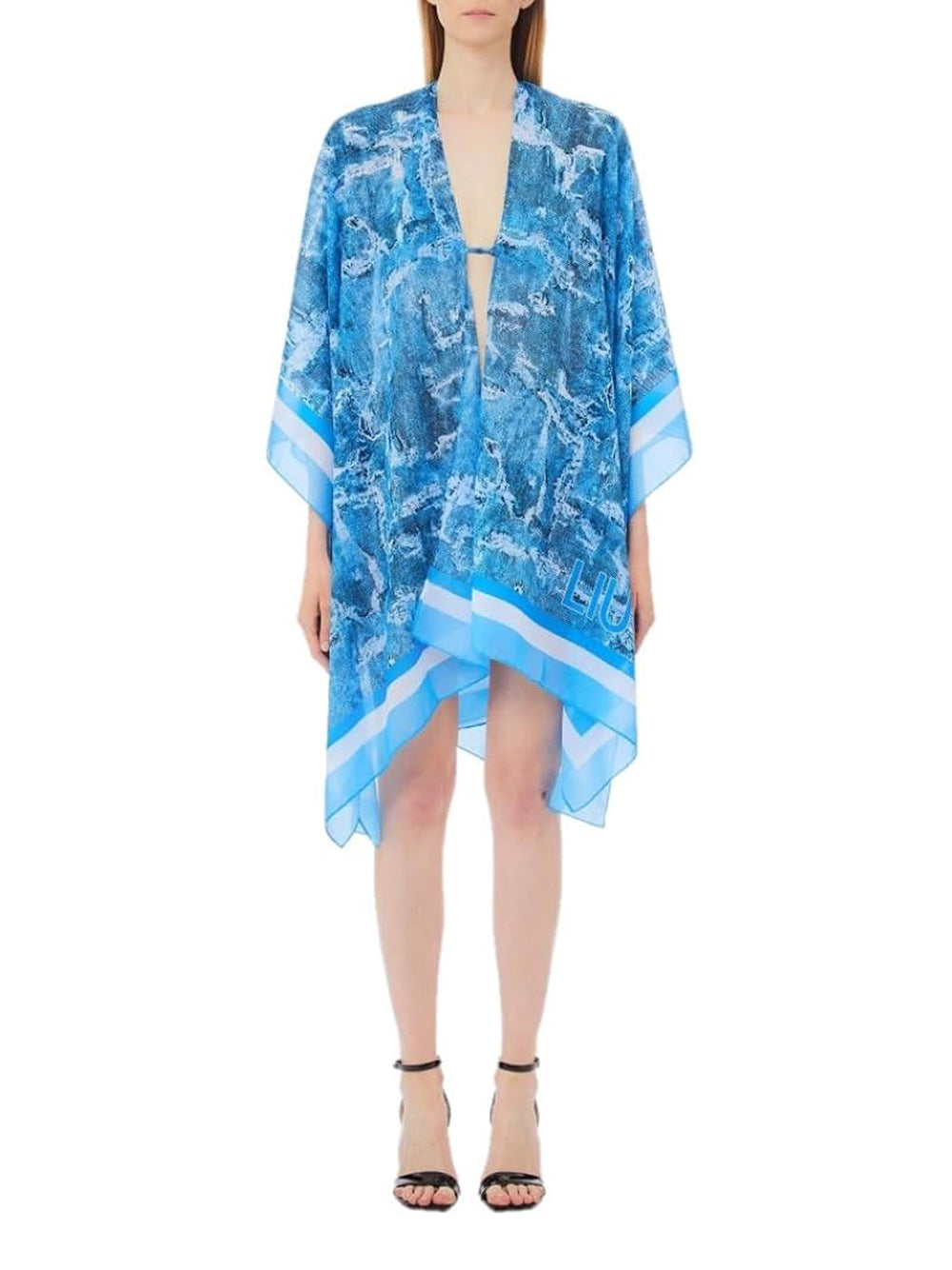 LIU.JO Kaftano Donna - Blu modello VA5174T4902