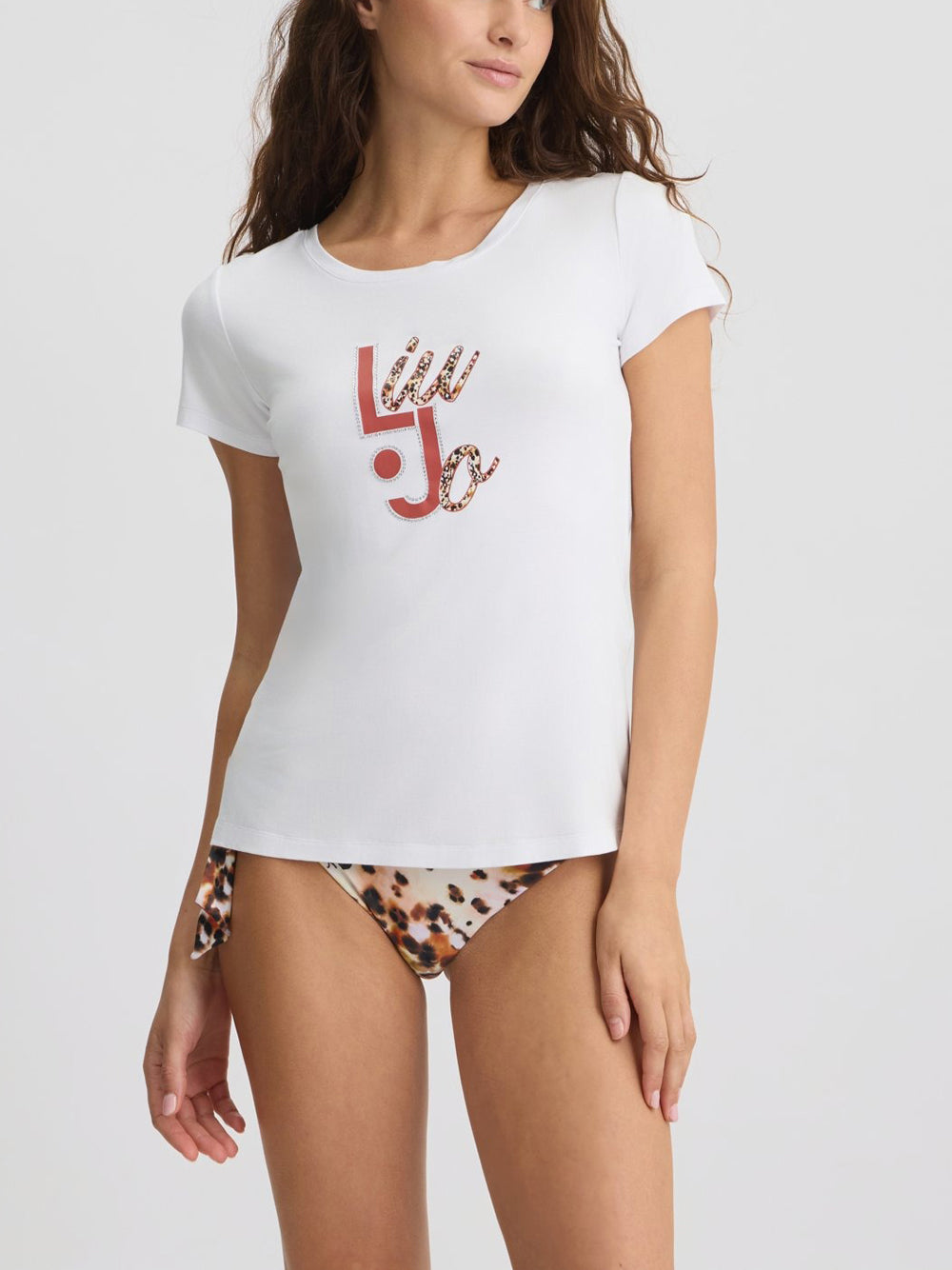 LIU.JO T-shirt Donna - Bianco modello VA5226JS360