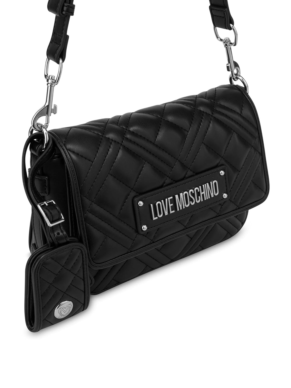LOVE MOSCHINO Borsa a Tracolla Donna - Nero modello JC4210PP0ML