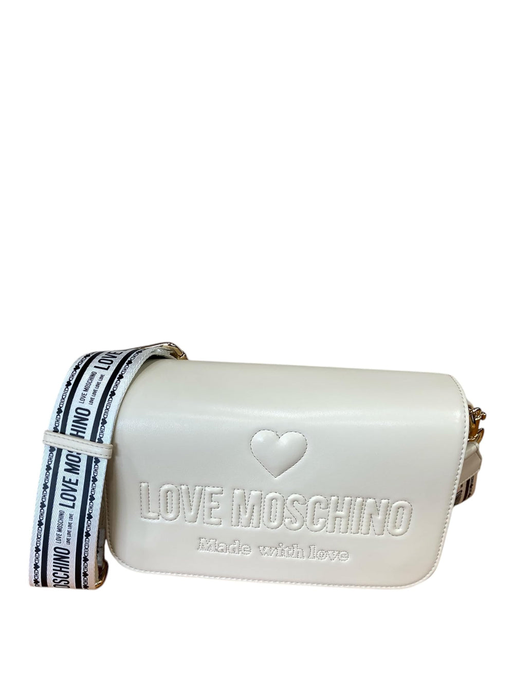 LOVE MOSCHINO Borsa a Tracolla Donna - Avorio modello JC4221PP0MK