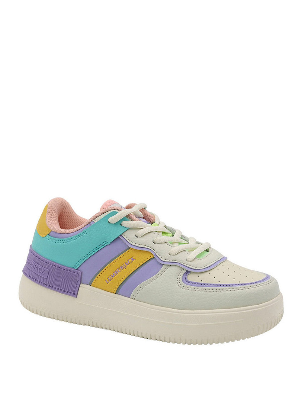 LUMBERJACK SPORT Sneakers platform Donna - Bianco modello SWG1611-001